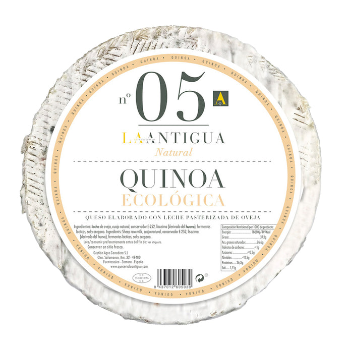 Sheep Milk Cheese with Quinoa